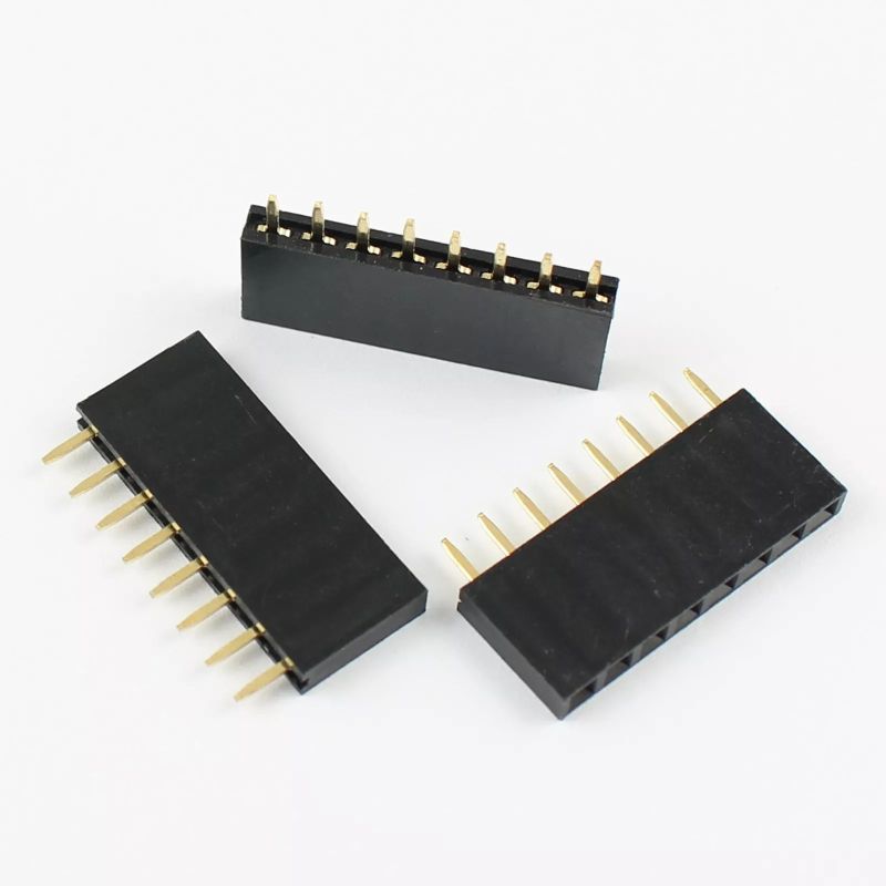 1x 8P     2.54mm :   1x8  "",  2.54 single row 8 pin header sicket 2.54 female...